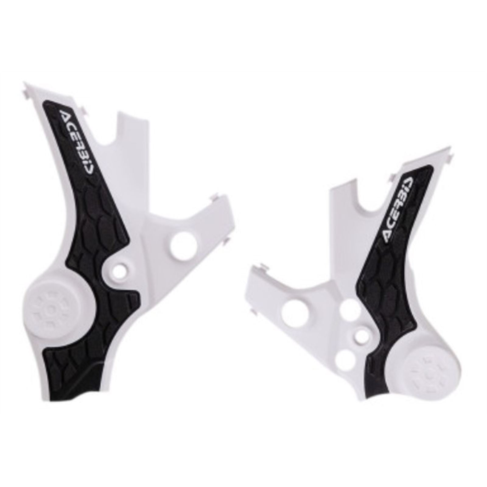 Acerbis X-Grip Frame Guards - White/Black for Honda 2858821035_674960