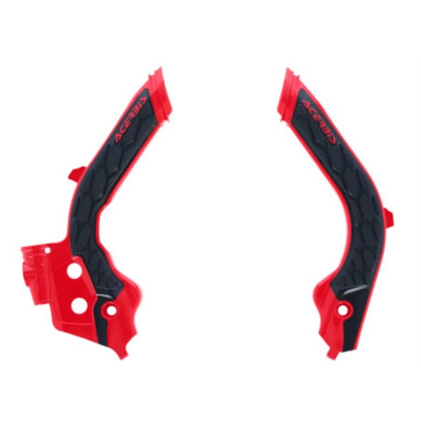 Acerbis X-Grip Frame Guards - Red/Black - TC 2733451018_674965