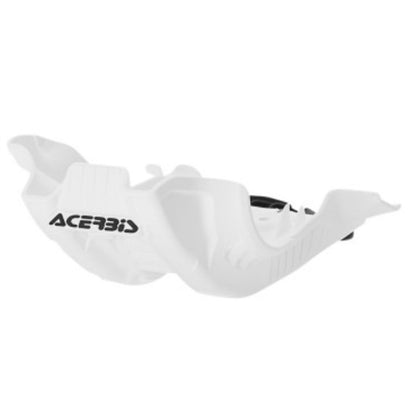 Acerbis Skid Plate - White/Black for KTM 2791681035_674963