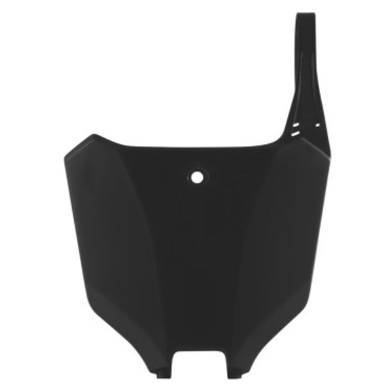 Acerbis Front Number Plate - Black for Honda 2858850001_675036
