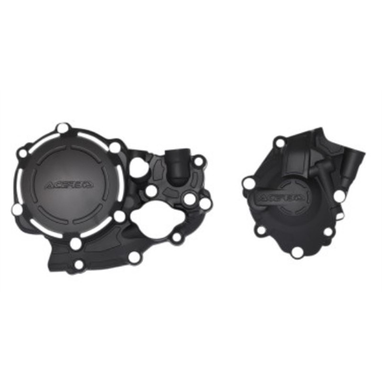 Acerbis X-Power Cover Kit - Black for Honda 2856840001_675077
