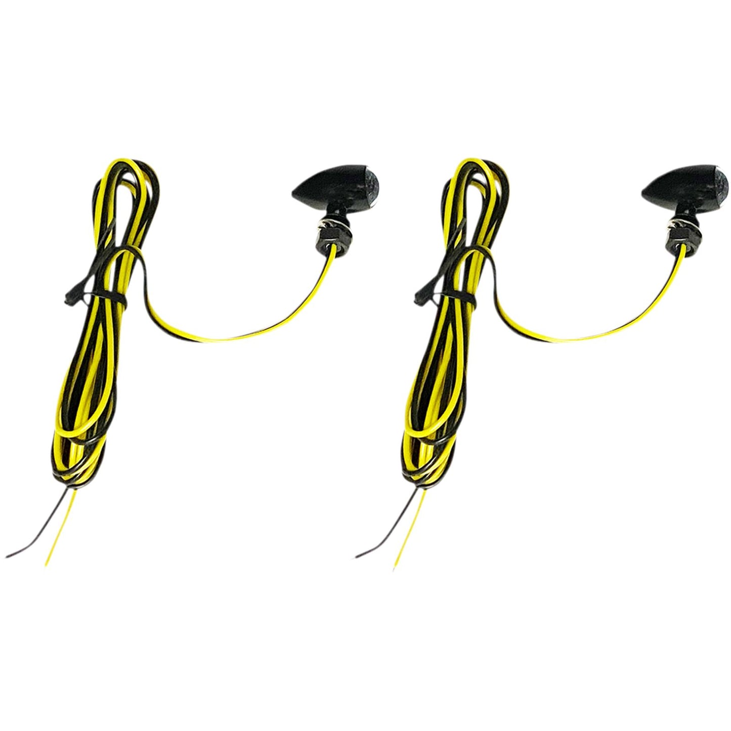 Custom Dynamics Micro Turn Signals - Amber - Black CD-MICRO-A-B_1052146