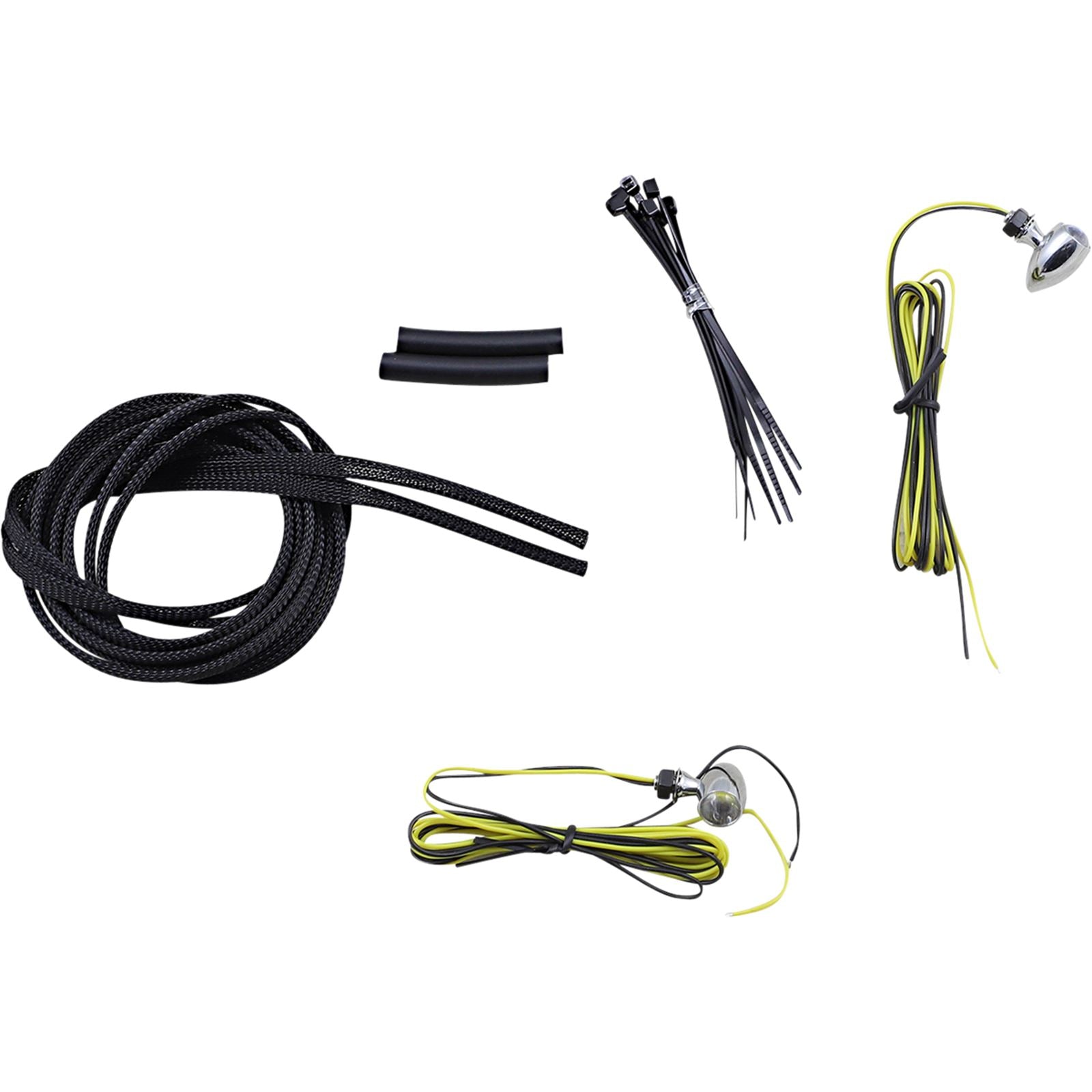 Custom Dynamics Micro Turn Signals - Amber -Chrome CD-MICRO-A-C_1052147