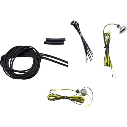 Custom Dynamics Micro Turn Signals - Amber -Chrome CD-MICRO-A-C_1052147