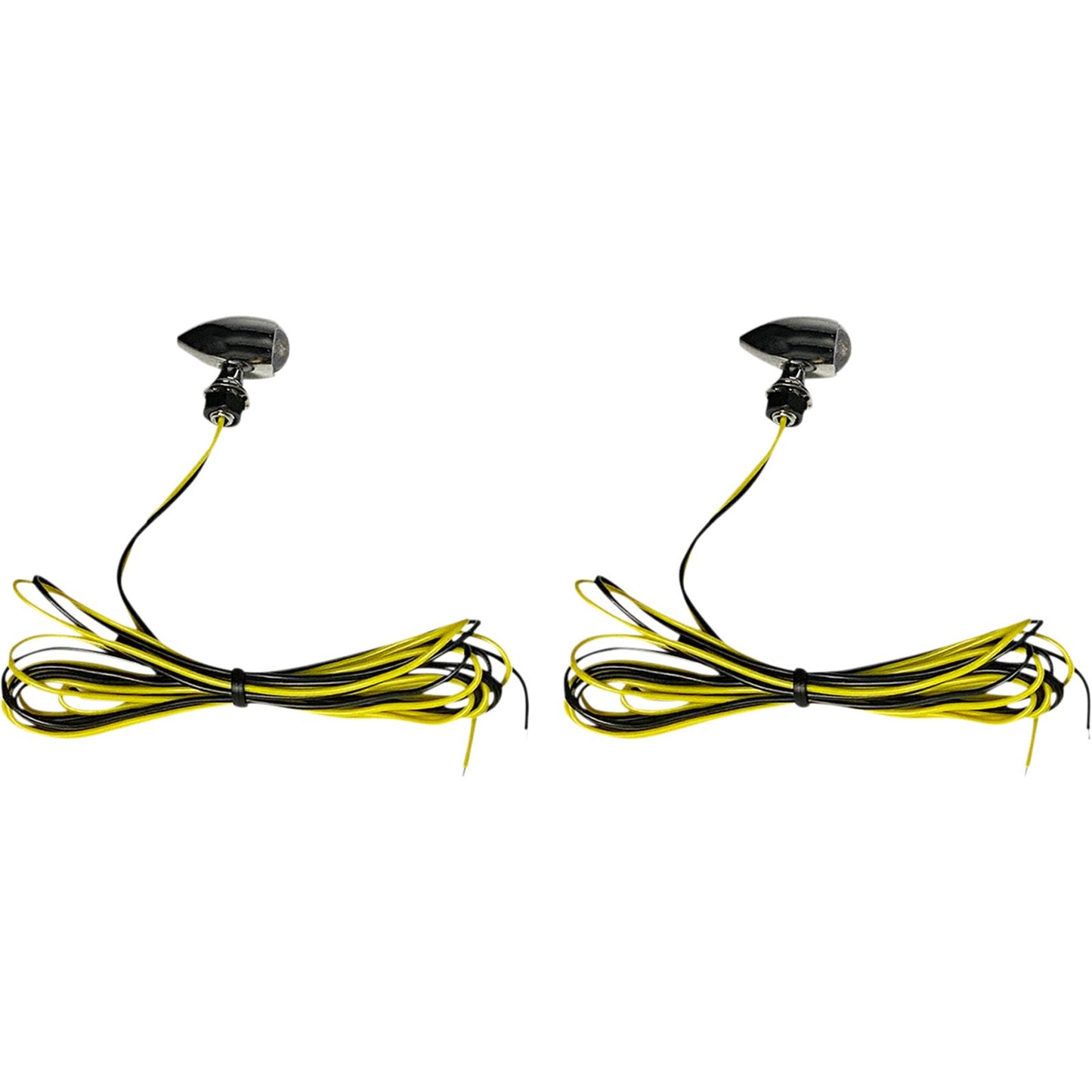 Custom Dynamics Micro Turn Signals - Amber -Chrome CD-MICRO-A-C_1052148