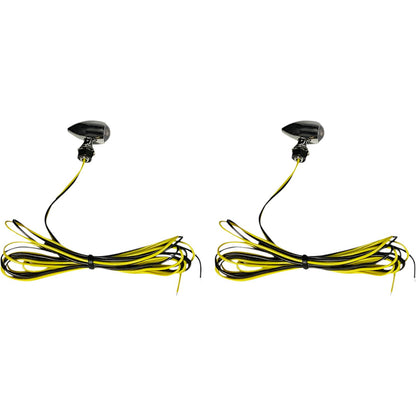 Custom Dynamics Micro Turn Signals - Amber -Chrome CD-MICRO-A-C_1052148