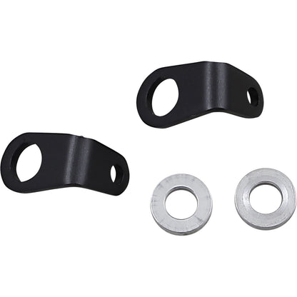 Custom Dynamics Mount - Micro Turn Signal - L-Bracket - Black CD-MICRO-LB_1052153