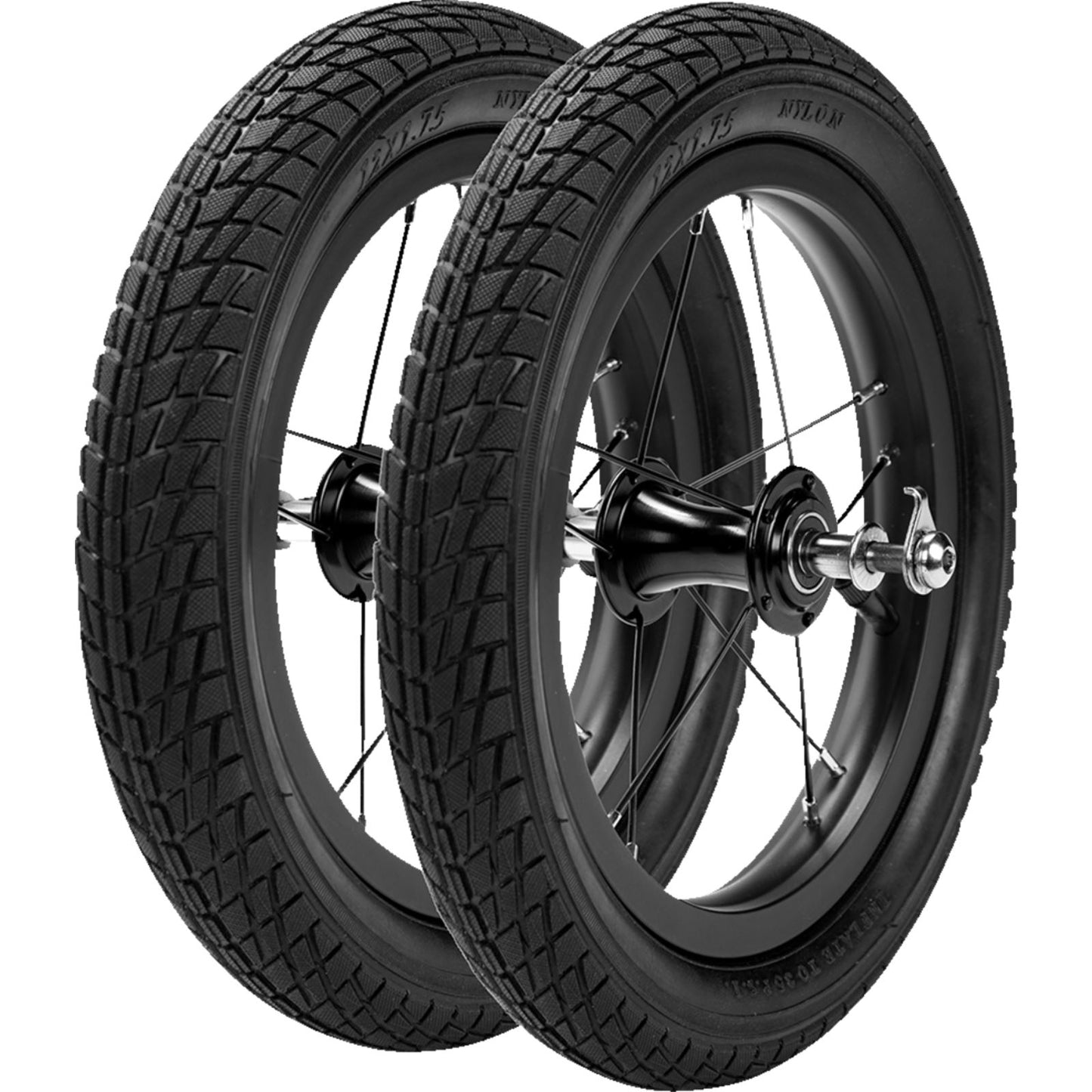 Strider High Traction Wheel/Tire set  [MPN: PWHEEL-12-HT-BK]_1382618