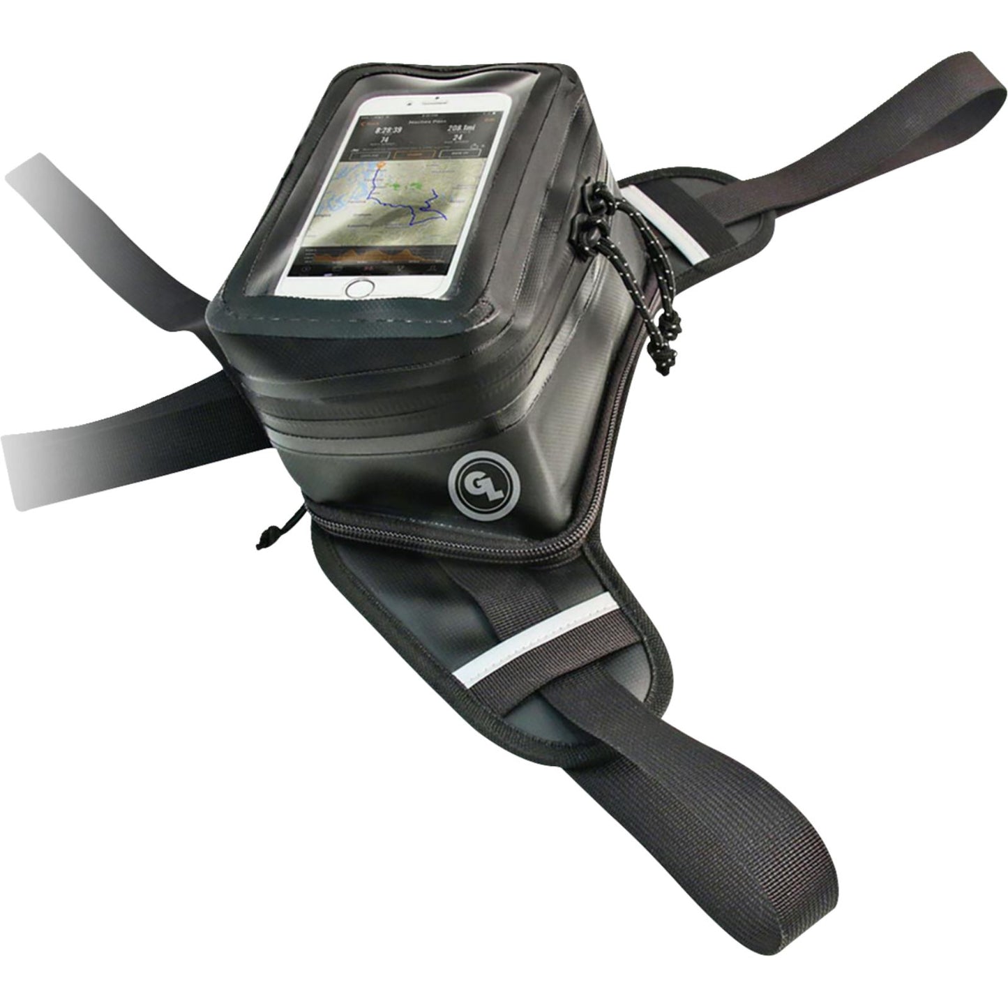 Giant Loop Buckin Roll Tank Bag - Black  [MPN: BNR20-B]_1441795