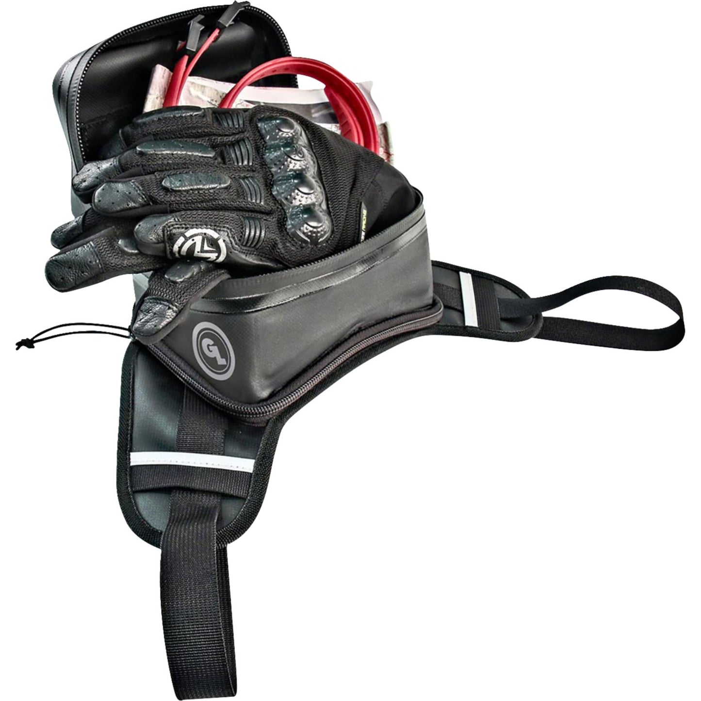 Giant Loop Buckin Roll Tank Bag - Black  [MPN: BNR20-B]_1441796