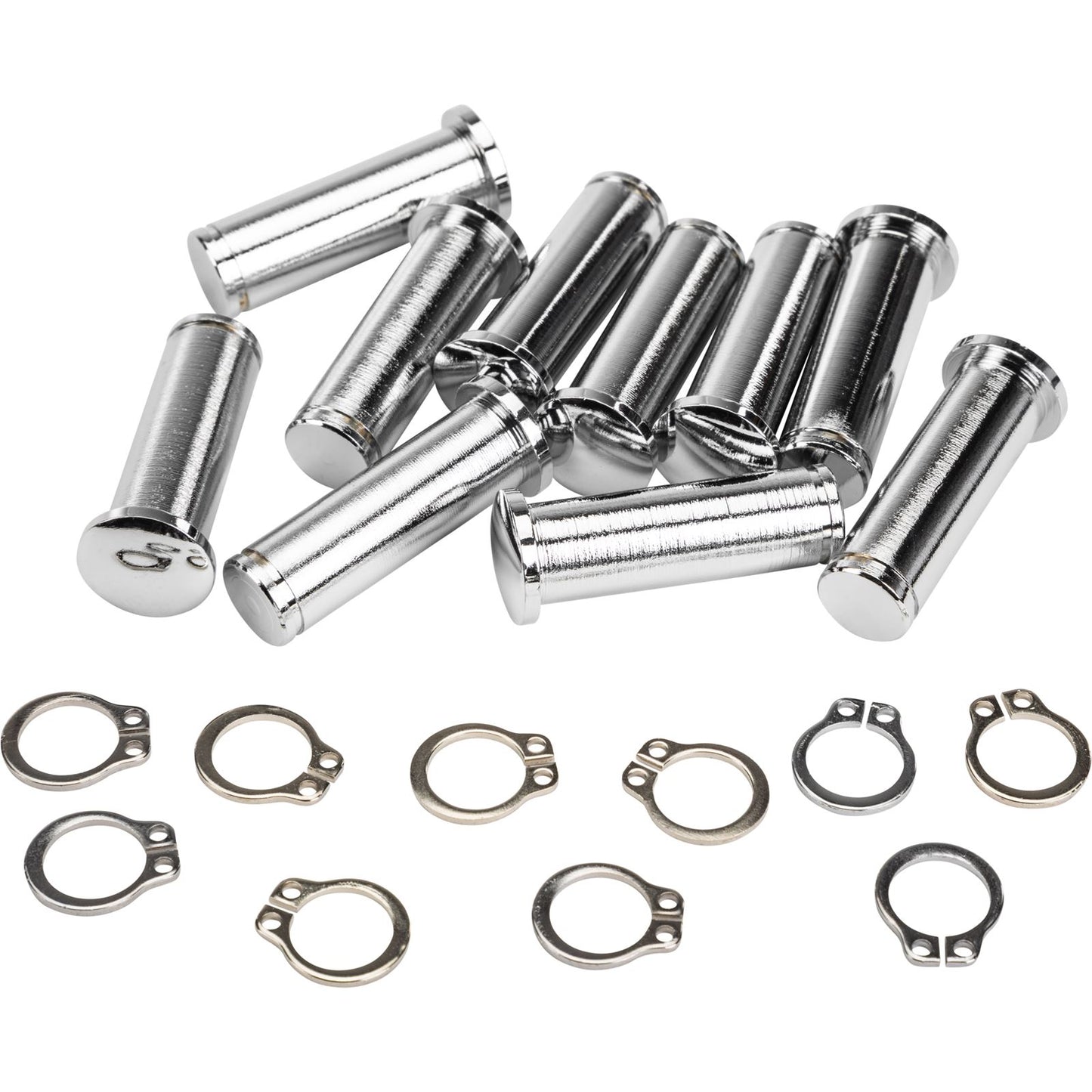 Harddrive Pivot Pin & Circlip Clutch`08-20 FLH - Chrome 051207_1089885