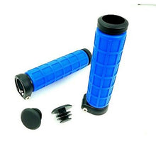 2FastMoto Clamp On Lock Grips Blue For 7/8" Handlebar Multi Sport 01-24778U_680721