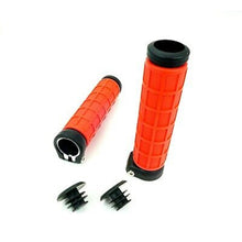 2FastMoto Clamp On Grip Lock Grips - Red - 7/8" 01-24778r_680691