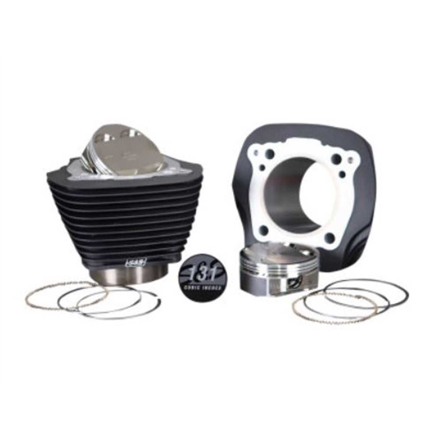 S&S Cycle Cylinder - Standard - 131" - Black - M8 910-0763_730577