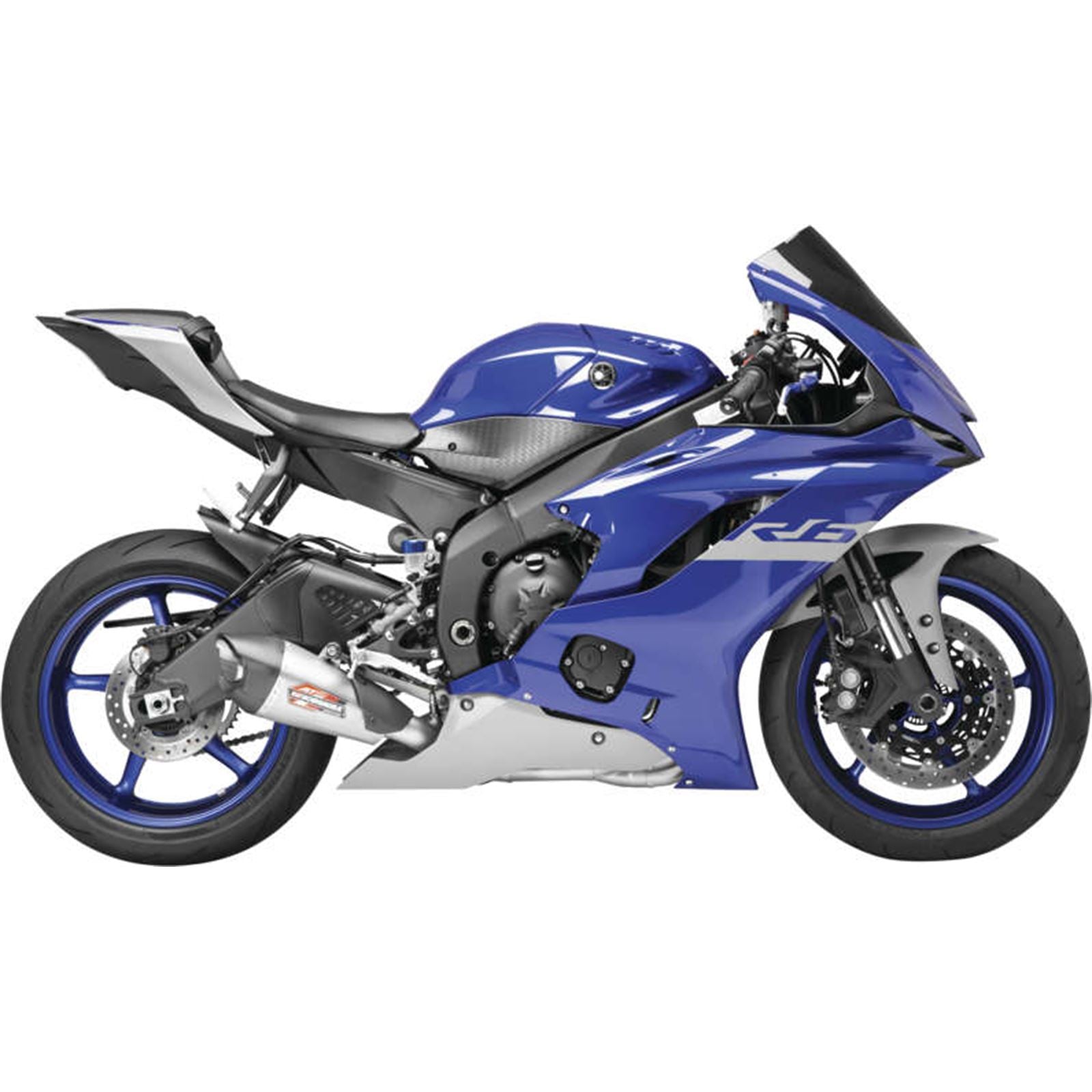 Yoshimura Exhaust AT2 Full System Stainless Steel With Carbon Fiber End Cap 13630AP521_986405