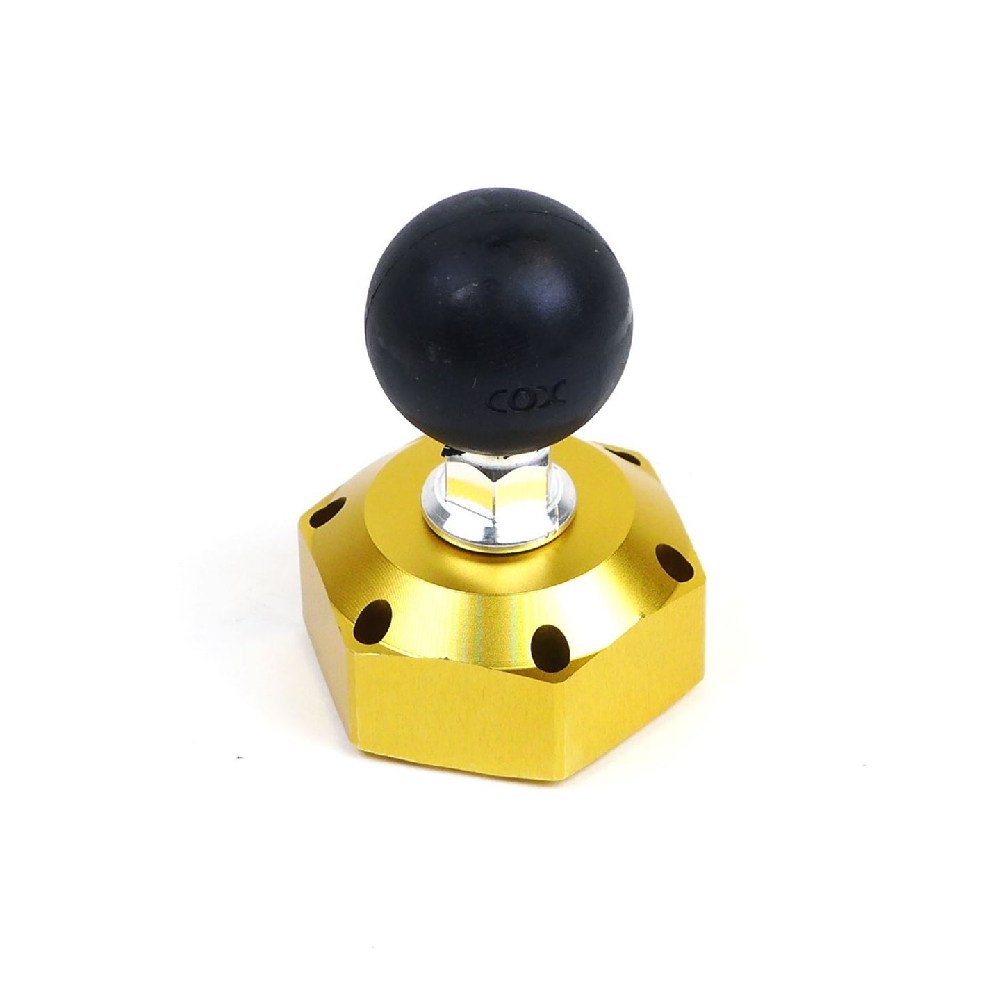 Cox Racing Group Steering Stem Nut - 19mm/Gold [MPN: COX-25187]_1484246