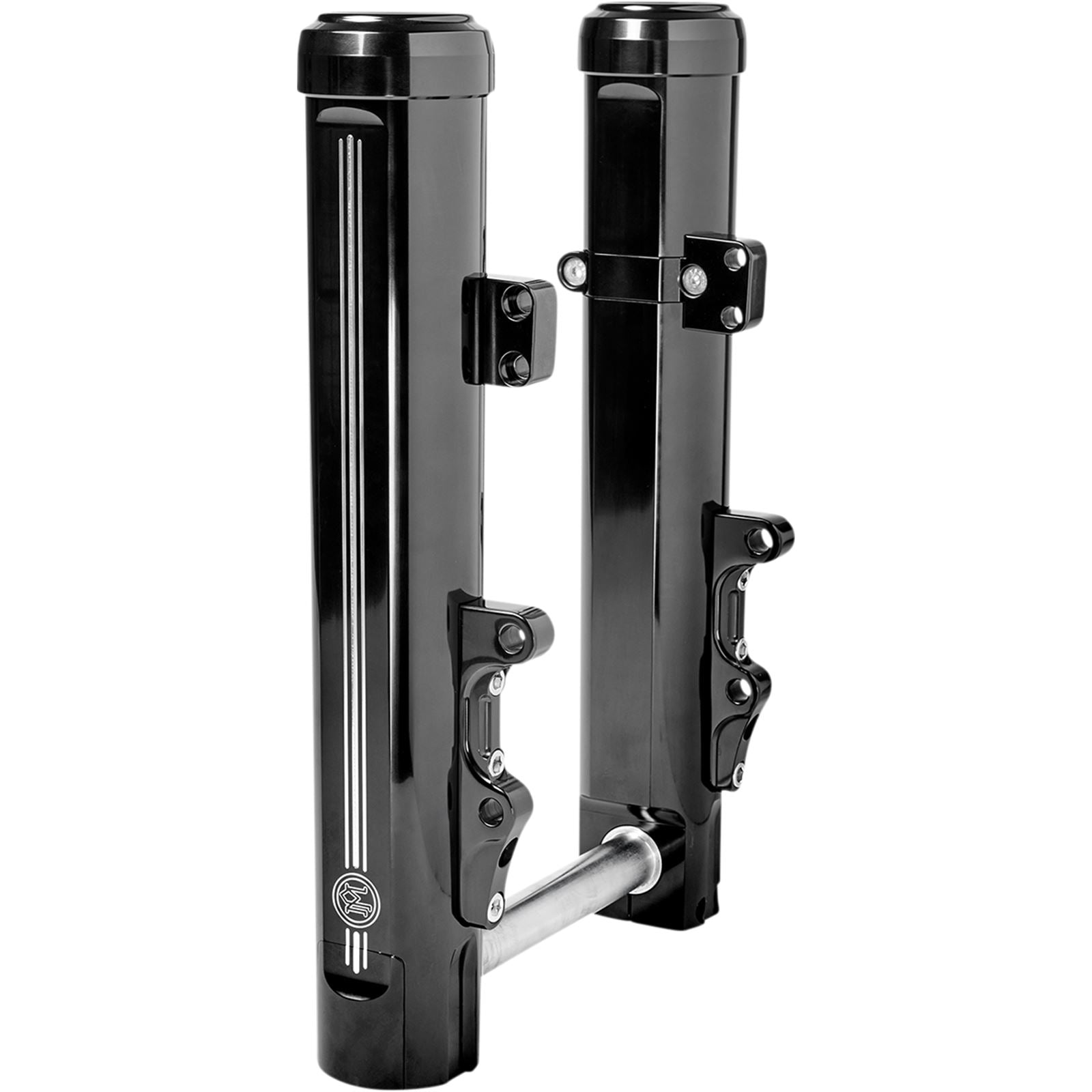 Performance Machine Fork Dust Cap - Black Anodized - 49 mm 0208-2181-B_1052201