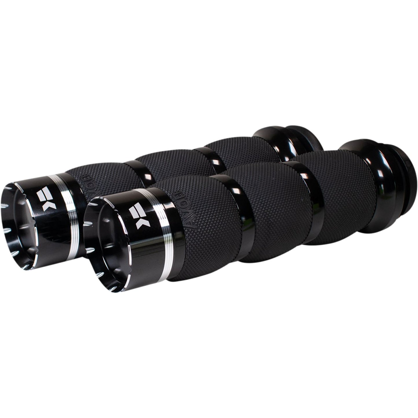 Khrome Werks Grips - Tracer - Air Cushion - TBW - Black [MPN: 500110]_1052207