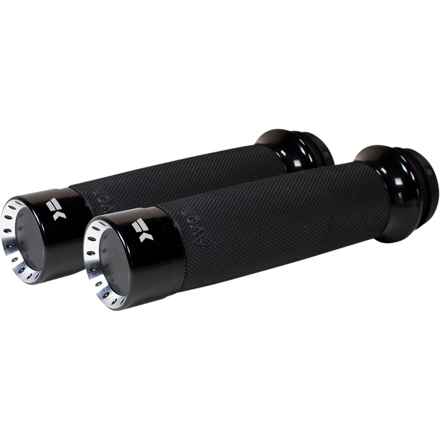 Khrome Werks Grips - Turbine - Custom - TBW - Black [MPN: 500120]_1052210