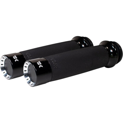 Khrome Werks Grips - Turbine - Custom - TBW - Black [MPN: 500120]_1052210