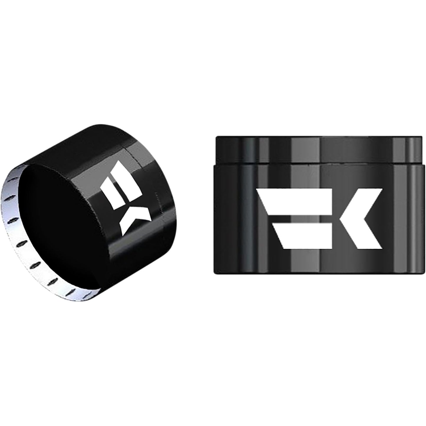 Khrome Werks Grips - Turbine - Custom - TBW - Black [MPN: 500120]_1052212