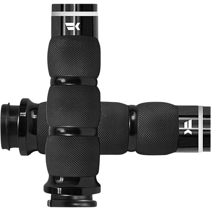 Khrome Werks Grips - Turbine - Air Cushion - TBW - Black [MPN: 500130]_1052215