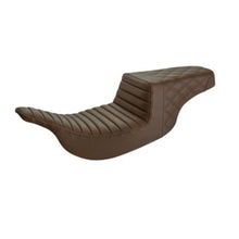 Saddlemen Step Up Seat Tuck and Roll/Lattice Stitched Brown [MPN: 897-07-176BR]_640123