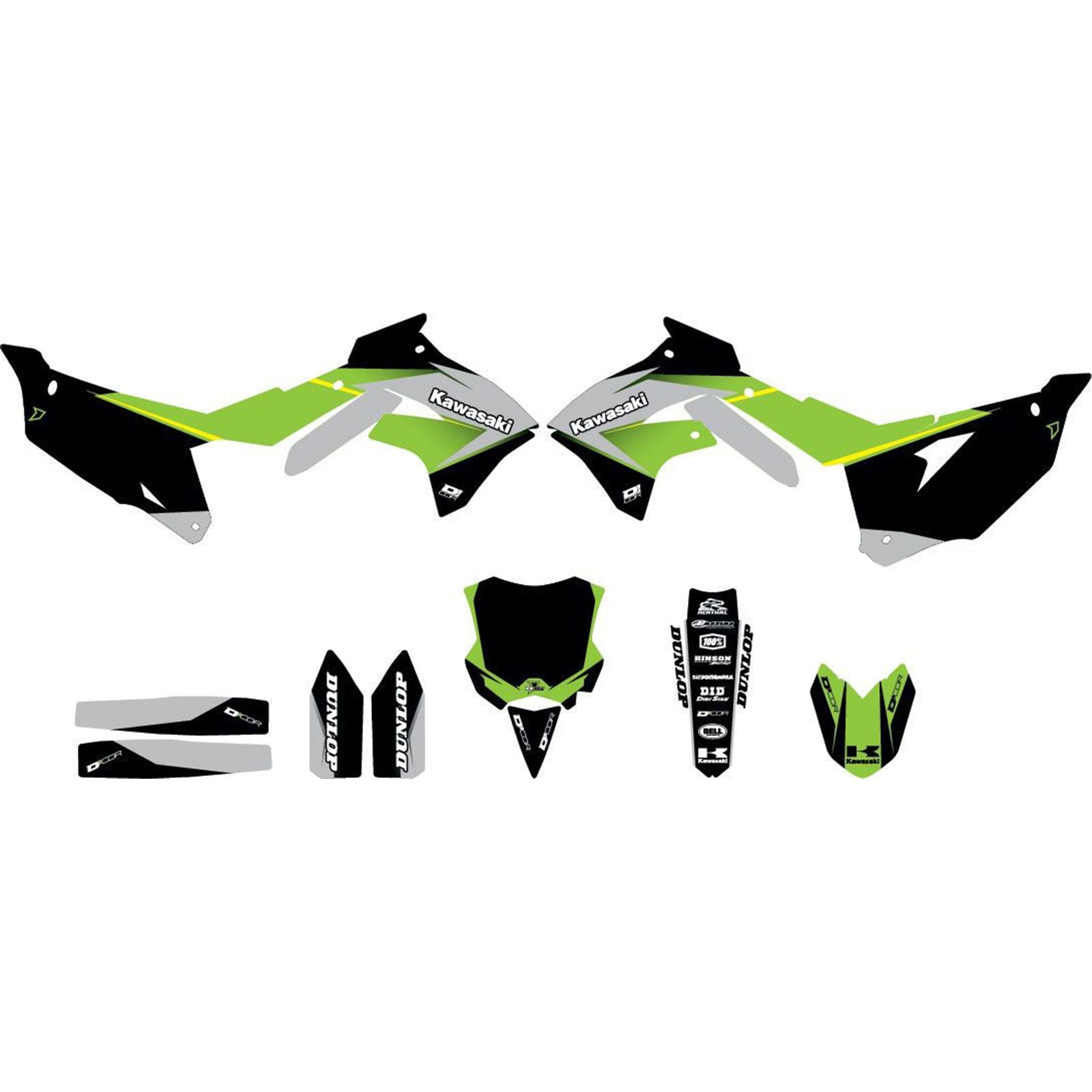 D'Cor Graphic Kit - Cor 9 for Kawasaki [MPN: 20-20-234]_726139