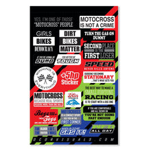 D'Cor Moto Talk Decal Sheet [MPN: 40-90-121]_726222