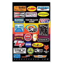 D'Cor Throwback Decal Sheet [MPN: 40-90-122]_726207