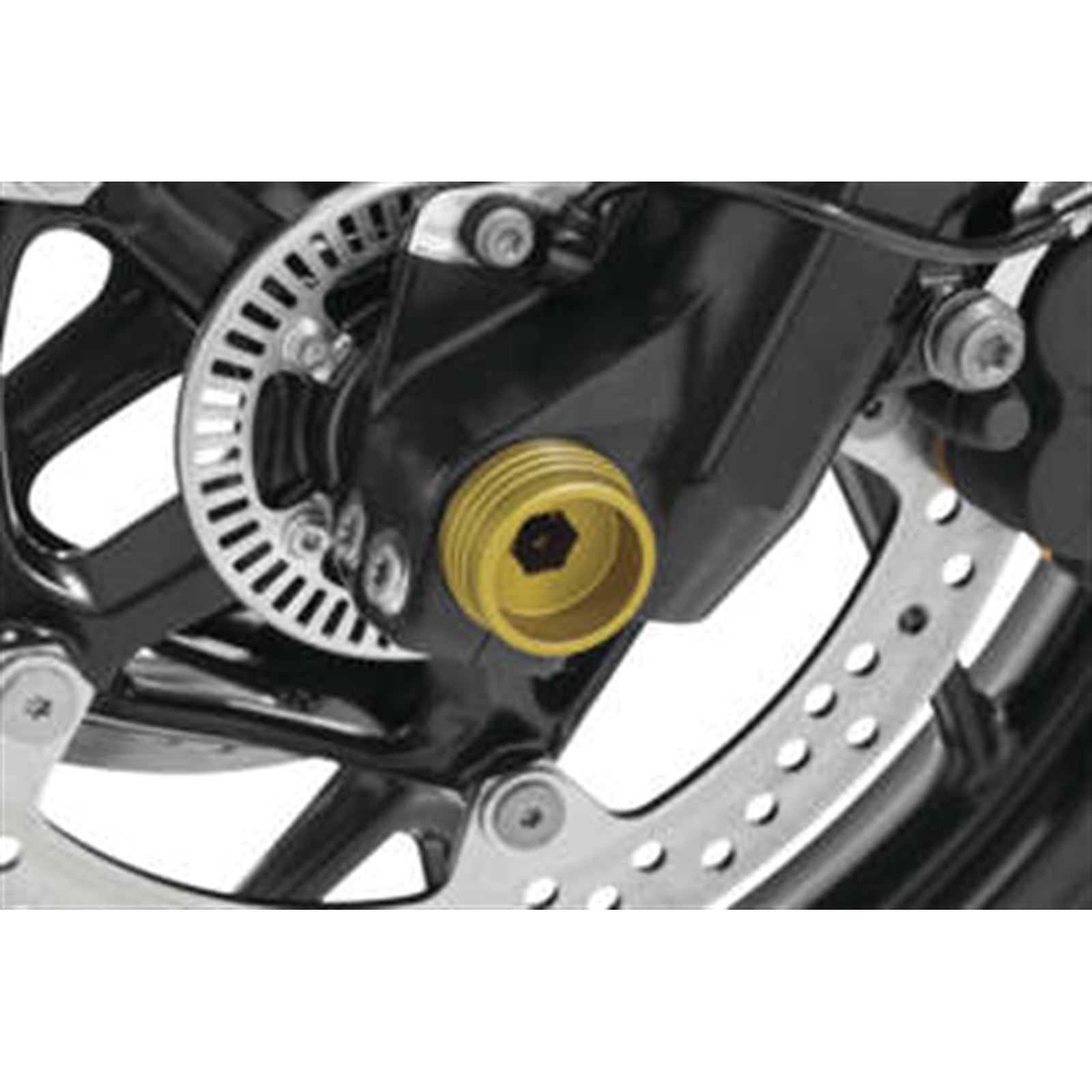 Kuryakyn Lodestar Front Axle Sliders Front Axle Slider, Gold 3810_994293