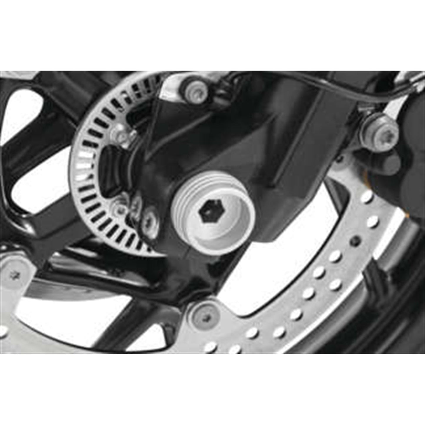 Kuryakyn Lodestar Front Axle Sliders Front Axle Slider, Silver 3816_984655