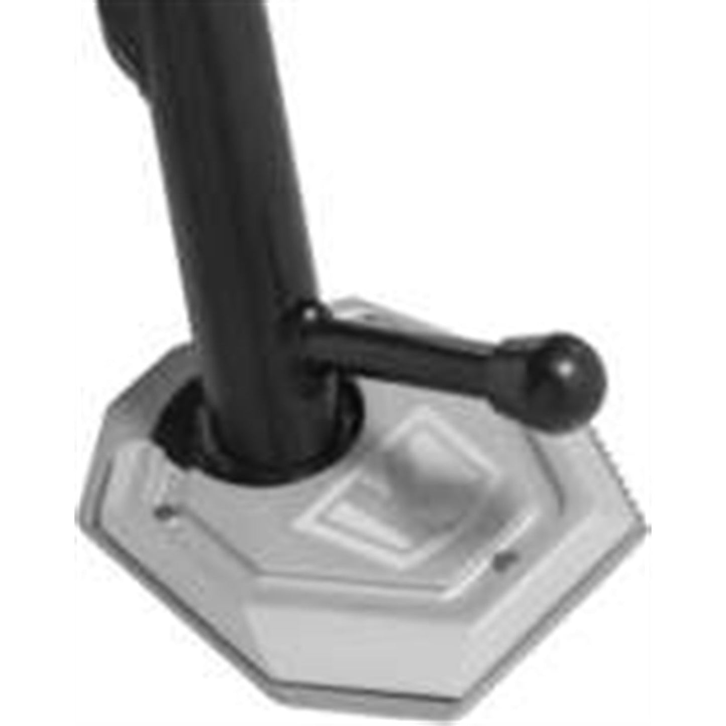 Kuryakyn Lodestar Kickstand Shoe Kickstand Shoe, Silver 3843_988818