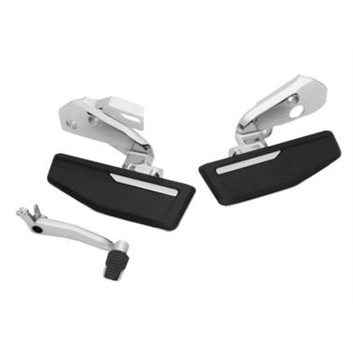 Kuryakyn Omni Driver Floorboard Kit For Gold Wing with DCT Floorboard Kit, Chrome 3284_708451
