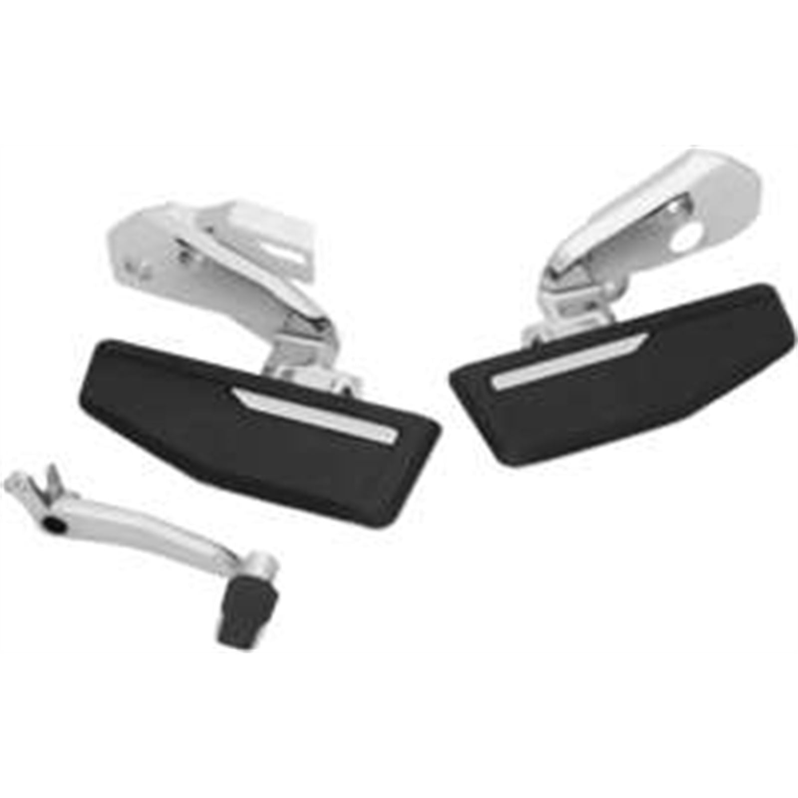 Kuryakyn Omni Driver Floorboard Kit For Gold Wing with DCT Floorboard Kit, Chrome 3284_988433
