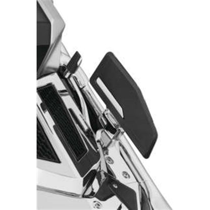 Kuryakyn Omni Driver Floorboard Kit For Gold Wing with DCT Floorboard Kit, Chrome 3284_988416