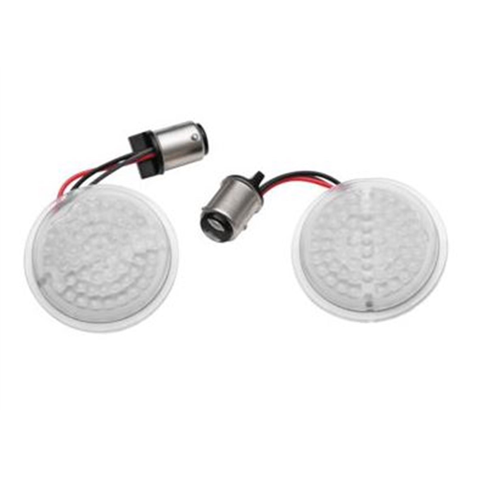 Kuryakyn LuminEZ LED Front Turn Signal Inserts for HD Front, 1157, Amber 2934_708710