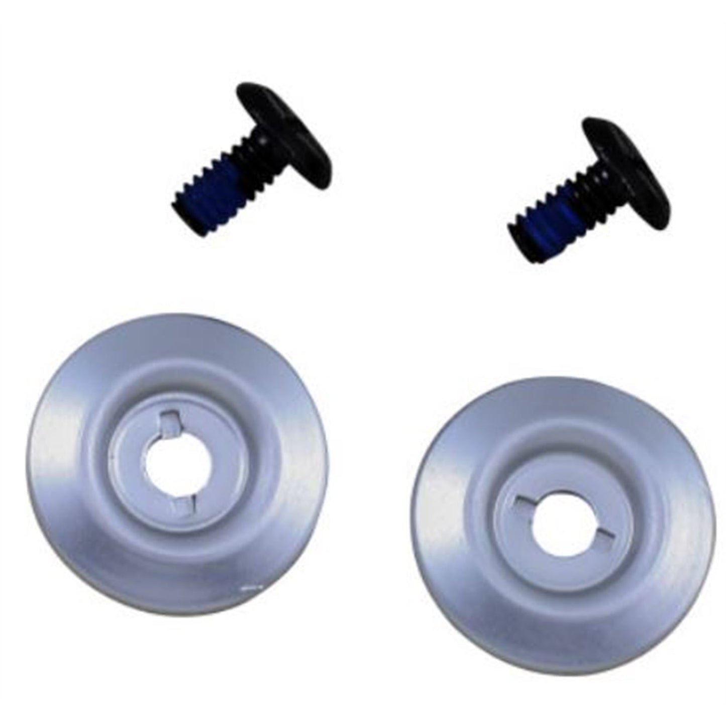 Biltwell Inc. Gen 2 Hardware Kit - Black Screw - Silver Baseplate 0034-150-60_677512