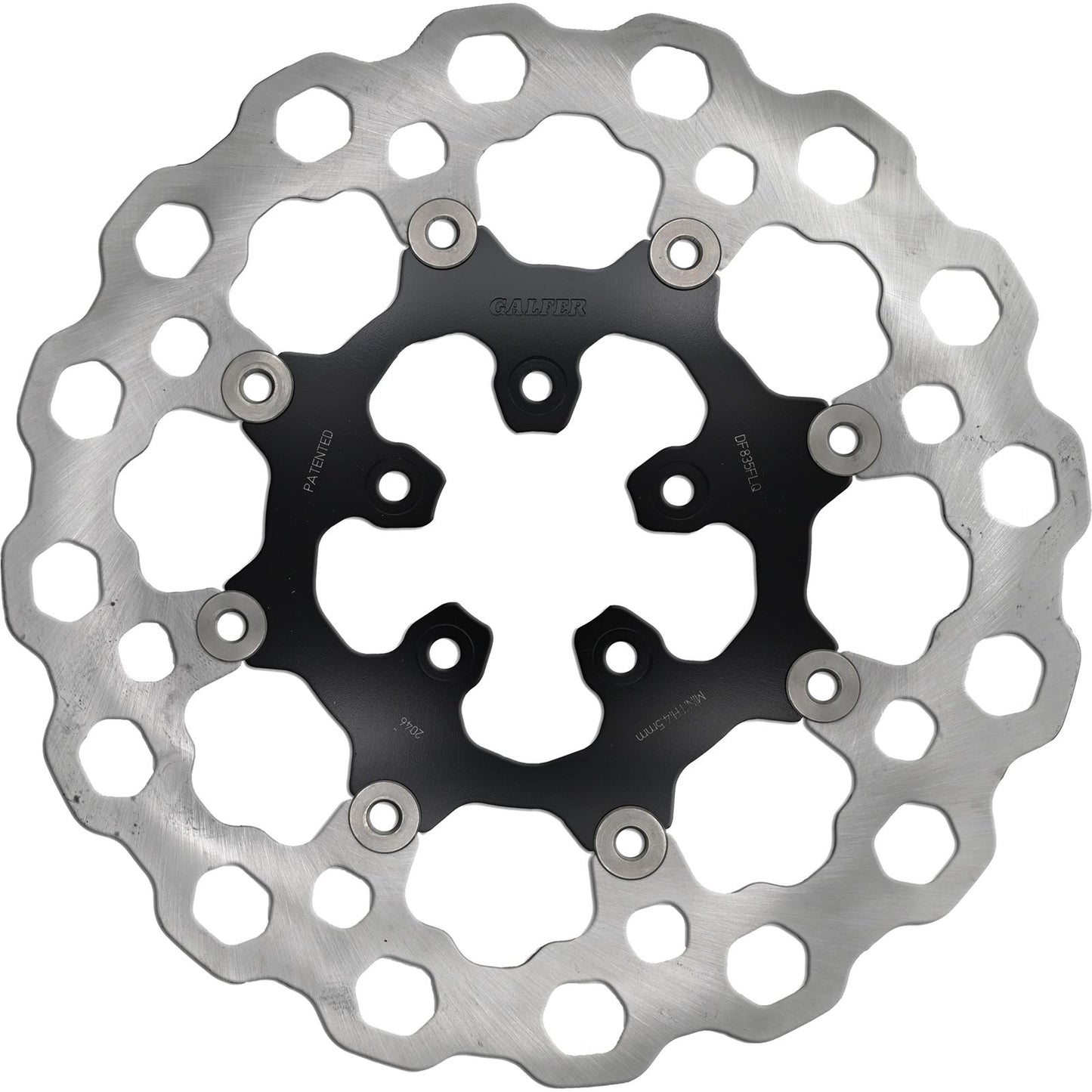 Galfer Rotor 12.5" Floating Cubiq FR - Black DF835FLQS_858630
