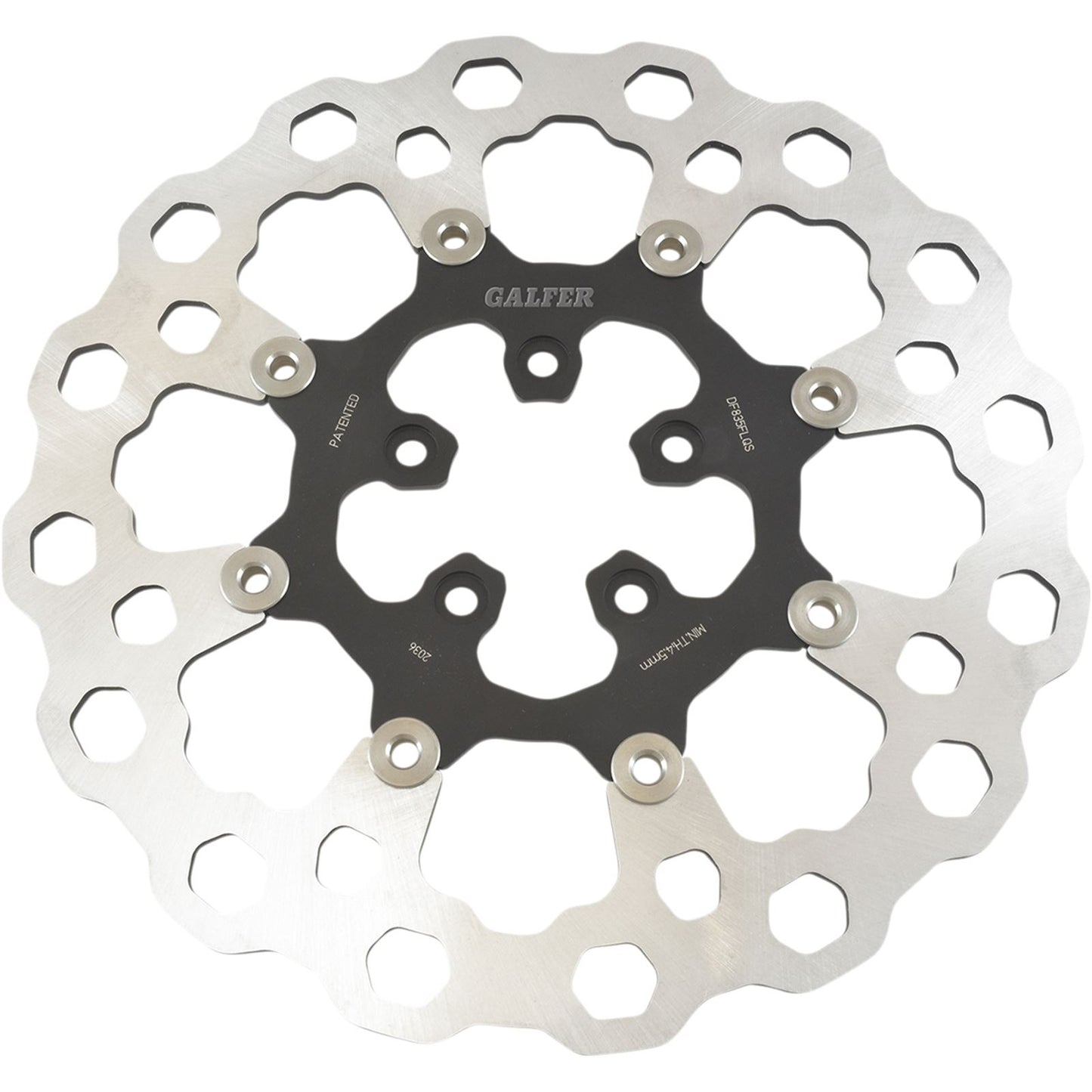Galfer Rotor 12.5" Floating Cubiq FR - Black DF835FLQS_1052267