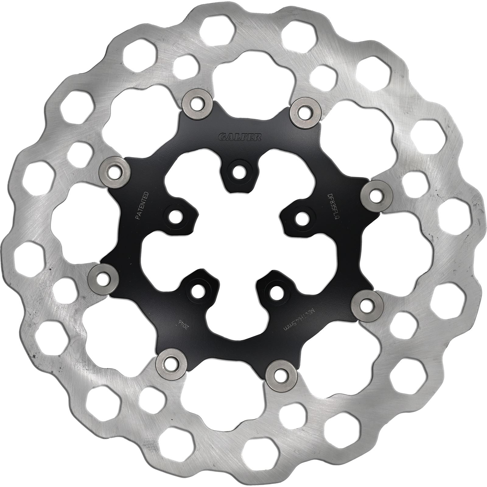 Galfer Rotor 13" Floating Cubiq FR - Black DF835FLQSX_858629