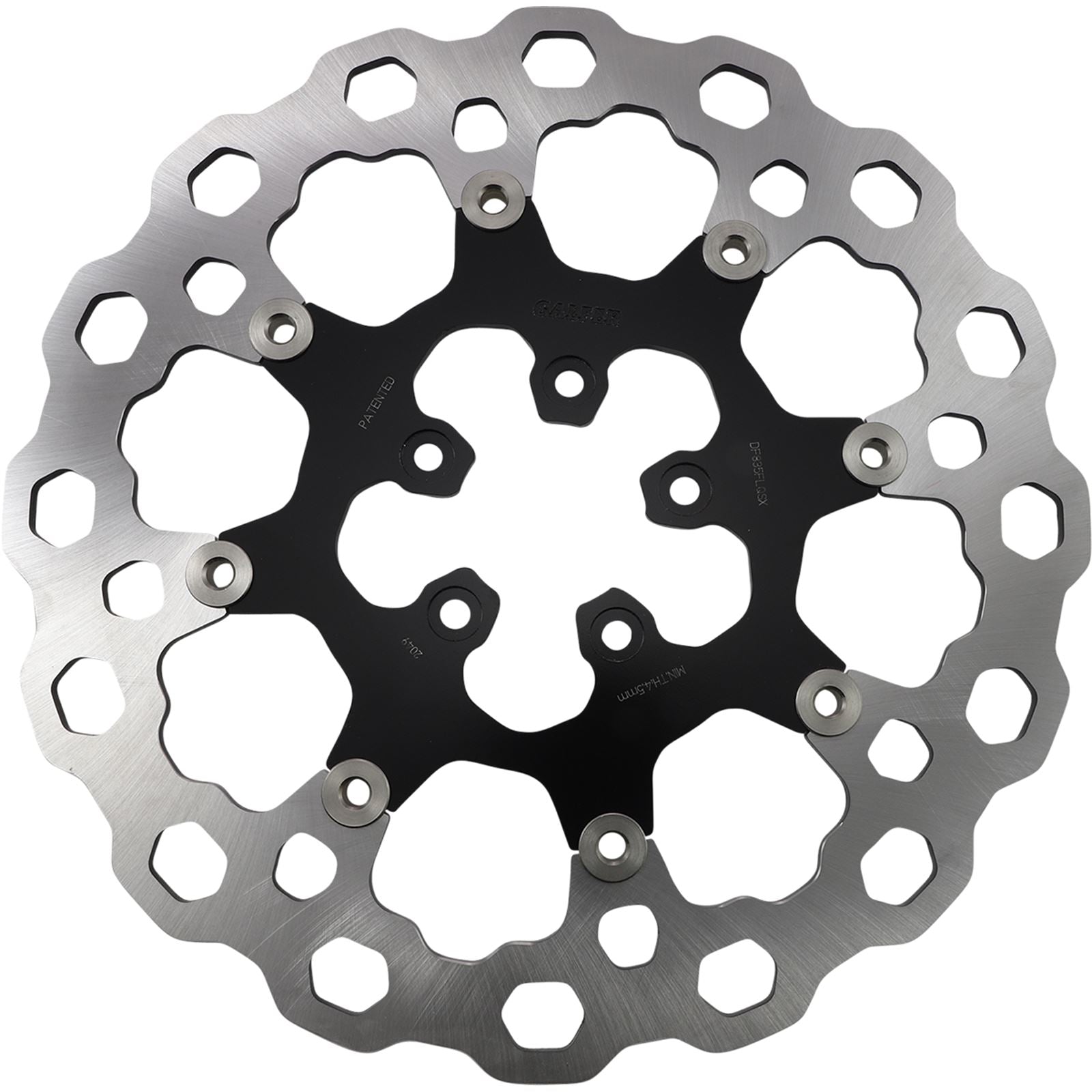 Galfer Rotor 13" Floating Cubiq FR - Black DF835FLQSX_1052244