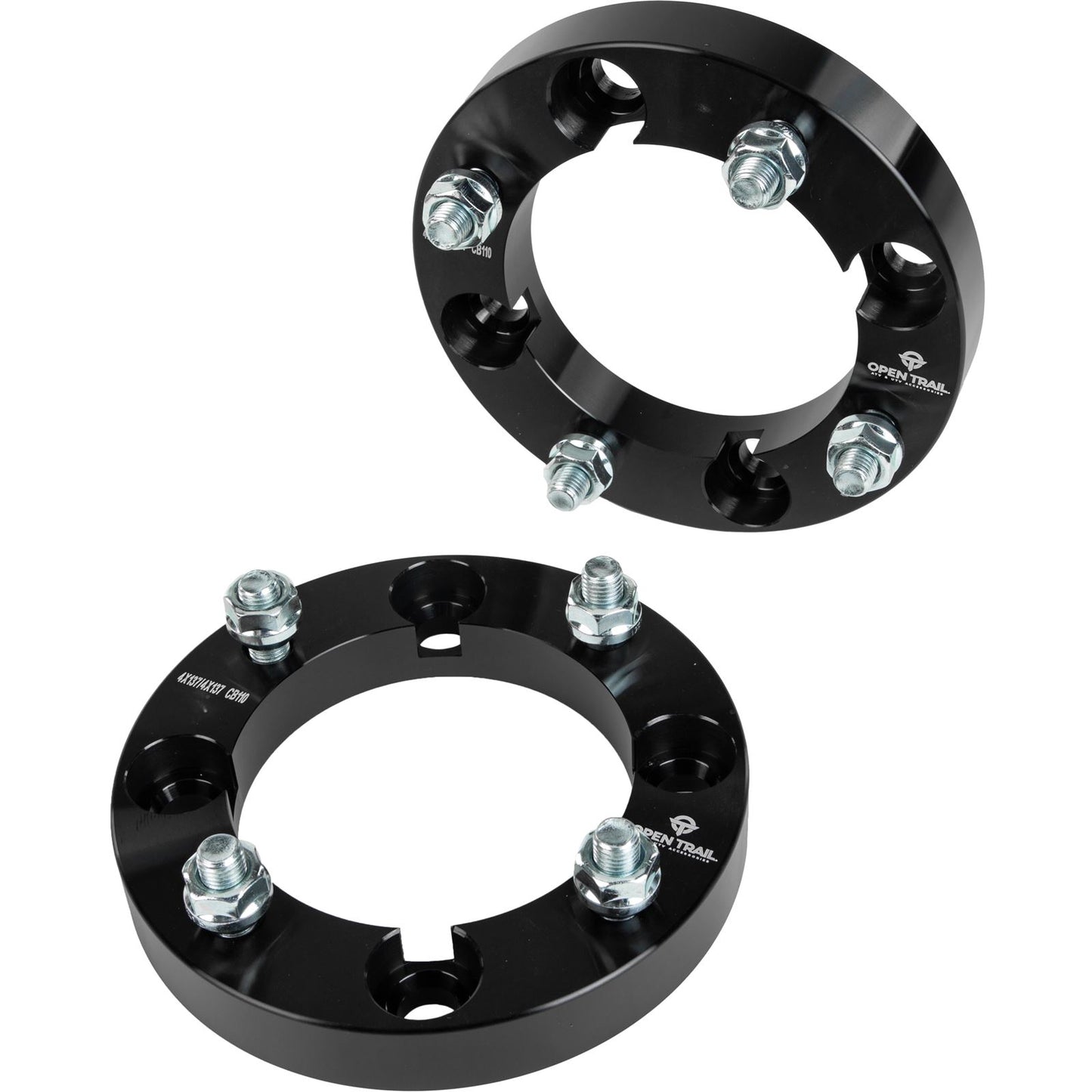 Open Trail Wheel Spacer 1" 4/137 Stud: 12mm X 1.5mm AC-06652-5BK_1090137