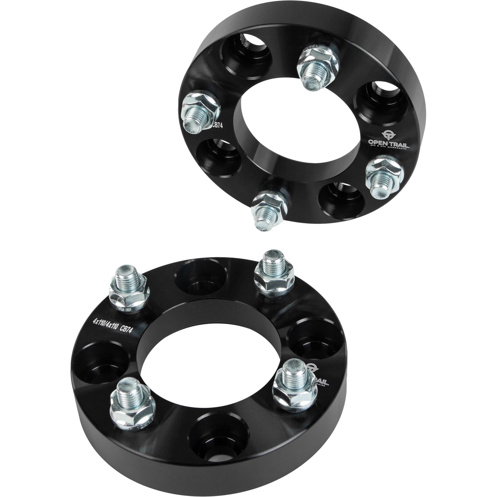 Open Trail Wheel Spacer 1" 4/110 Stud: 12mm X 1.5mm AC-06650-4BK_1090142