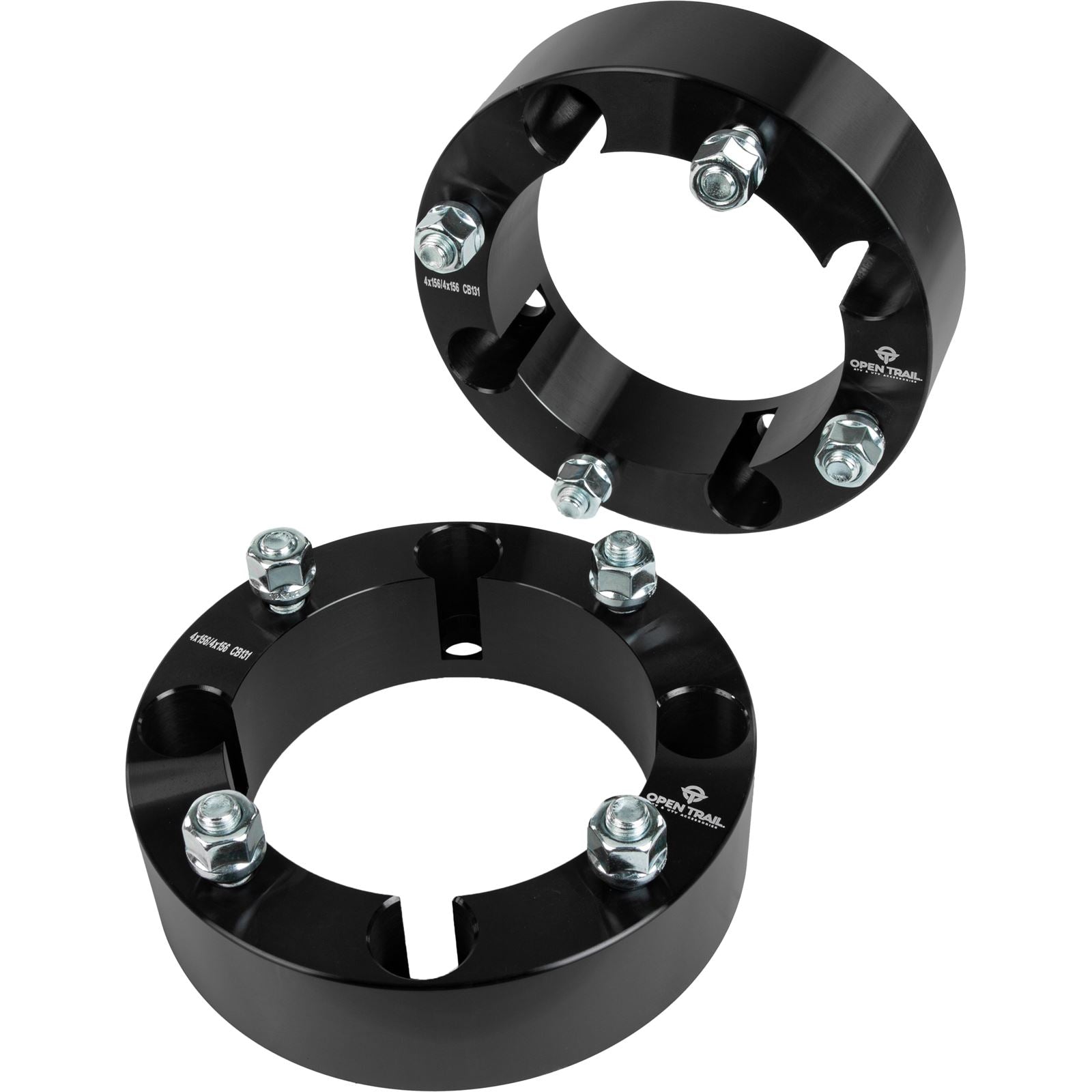 Open Trail Wheel Spacer 2" 4/156 Stud: 12mm X 1.5mm AC-06661-8BK_1090143