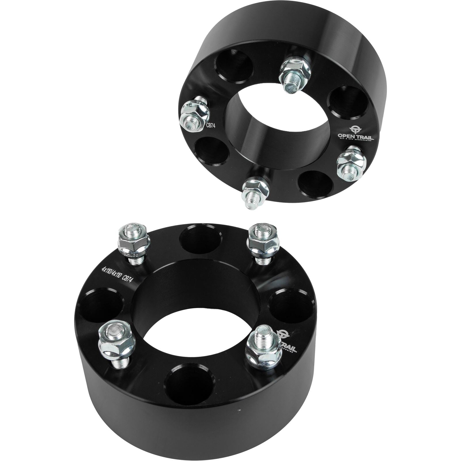 Open Trail Wheel Spacer 2" 4/110 Stud: 10mm X 1.25mm AC-06658BK_1103387