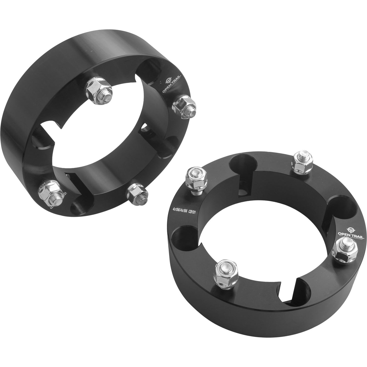 Open Trail Wheel Spacer 2" 4/156 Stud: 12mm X 1.25mm [MPN: AC-06661-2BK]_1090149