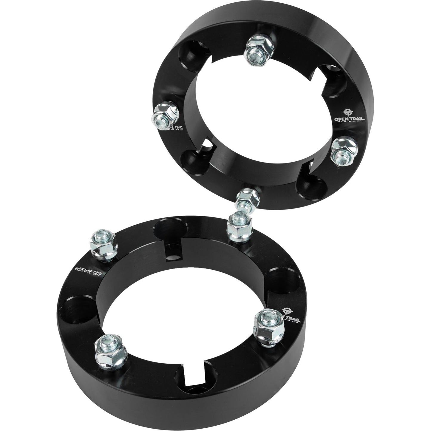 Open Trail Wheel Spacer 1.5" 4/156 Stud: 12mm X 1.5mm [MPN: AC-06657-2BK]_1090152