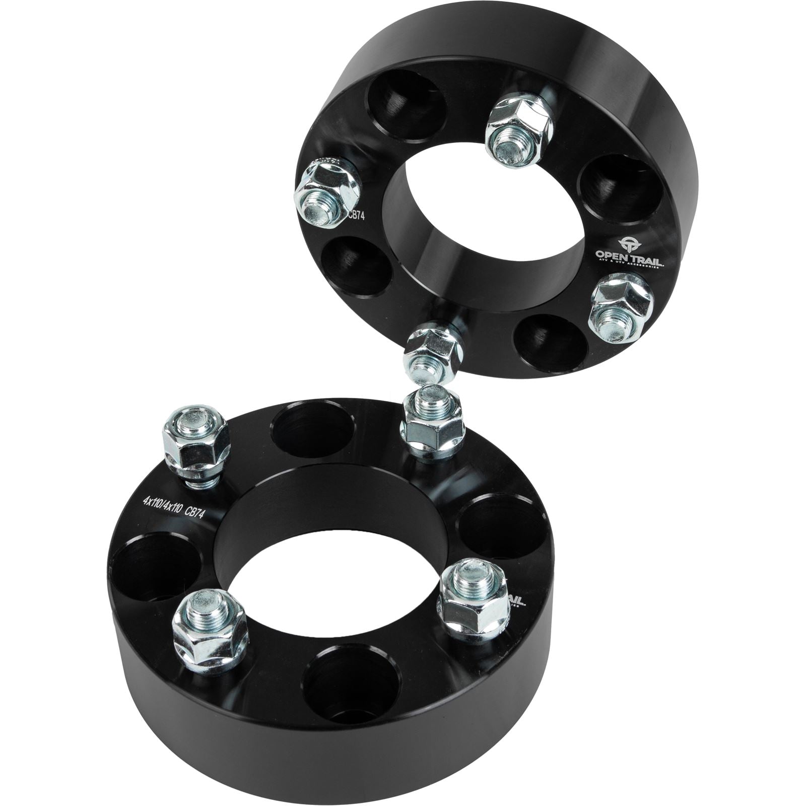 Open Trail Wheel Spacer 1.5" 4/110 Stud: 12mm X 1.25mm AC-06654-1BK_1134396