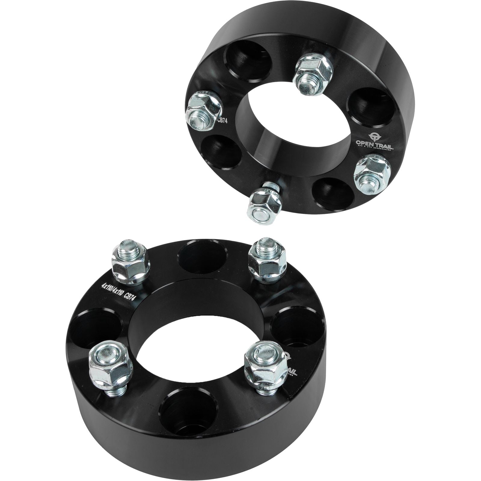 Open Trail Wheel Spacer 1.5" 4/110 Stud: 12mm X 1.5mm AC-06654-4BK_1090156